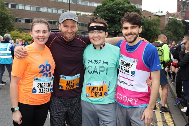 Great North Run day is huge for the region - and these runners are ready to take on the challenge!