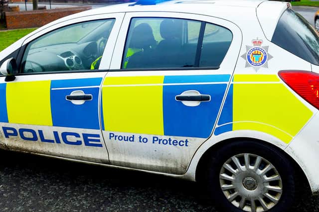 Emergency services were called to a two vehicle collision on the A19.
