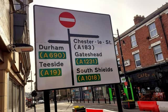 Did you spot the error on this road sign in Vine Place? JPI image.
