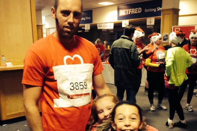 Derek was fit and healthy and would take part in fundraisers for a number of different charities before his diagnosis