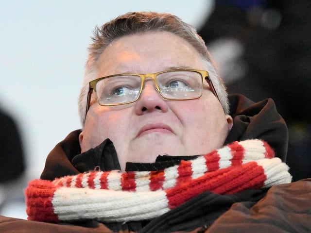 Fans at the Stadium of Light to watch Sunderland's game against West Brom. The Black Cats lost 2-1 after taking a first-half lead through an Amad Diallo penalty.