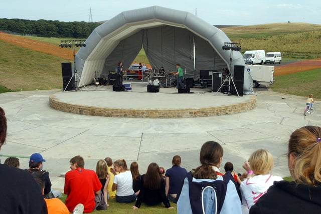 The main stage at the Ufest Youth Festival in 2003. Were you there?
