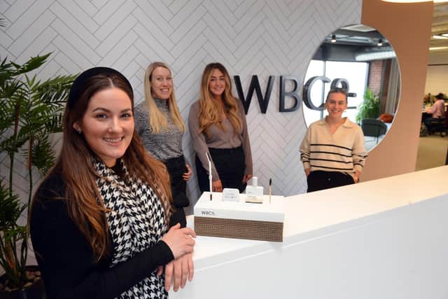 West Barn Co. beauty business set up by Sunderland mother and daughter has proved a huge success. From left Kirsty McCann, Chelsea Lynch, Jessica Taylor-Branton and Rachel Turner.