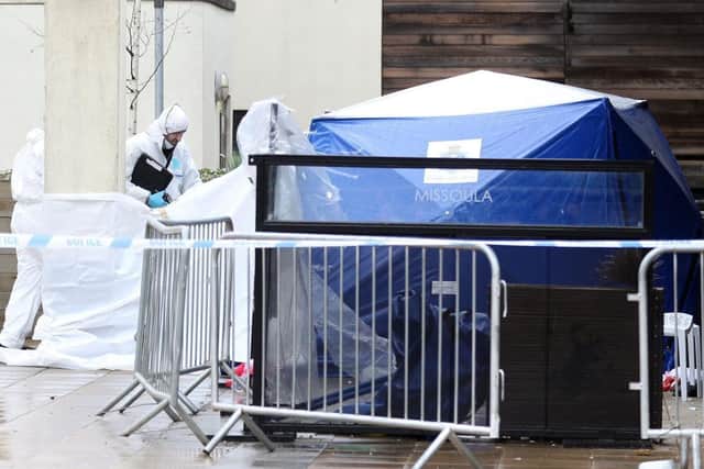 The scene of the tragedy outside Missoula nightclub in Durham in 2018. Pic: PA.