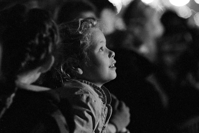 Does anyone recognise this enthralled youngster who was watching the annual fireworks display on Roker beach in 1988?