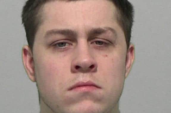Alex William Evans has been jailed for 12 weeks by magistrates for sending malicious messages to two females.