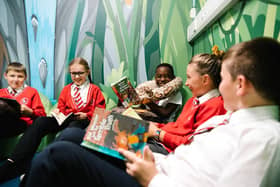 Children at Diamond Hall Junior Academy enjoying reading which Ofsted inspectors said had been "made a priority" at the school.