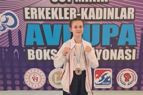 Layla Straughan brought home the silver medal after reaching the finals of the European Championships