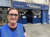 Sue Dugan, co-owner of Valente's, in Seaham.
