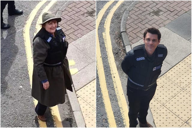 Kenny Doughty, who returns as Det Sgt Aiden Healy, in Sunderland as he  filmed the ITV hit drama.