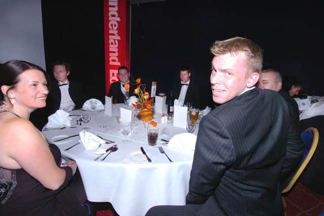 Having a great time at the 2006 awards.