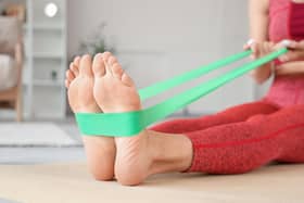 ​Build up your strength, with resistance bands being useful to do this.