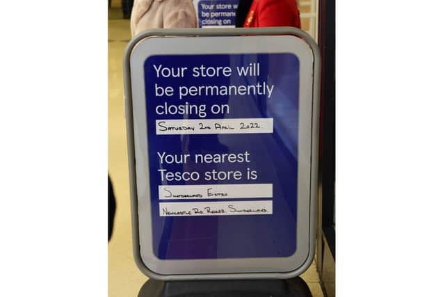 The Tesco Express in The Bridges closes today