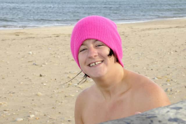 Jax Higginson is the face behind sand artworks down at Seaburn and is also the organiser of the annual North East Skinny Dip.