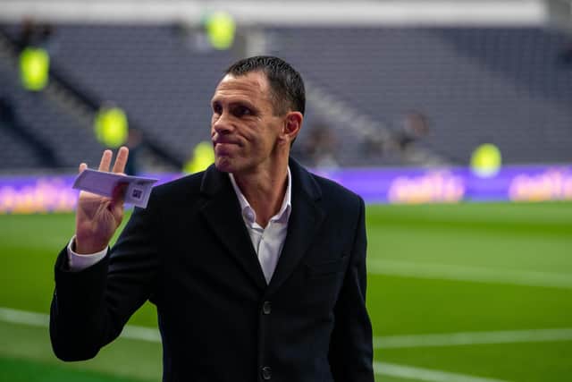LONDON, ENGLAND - OCTOBER 30:     Gustavo Poyet arrives prior to the Premier League match between Tottenham Hotspur and Manchester United at Tottenham Hotspur Stadium on October 30, 2021 in London, England. (Photo by Ash Donelon/Manchester United via Getty Images)