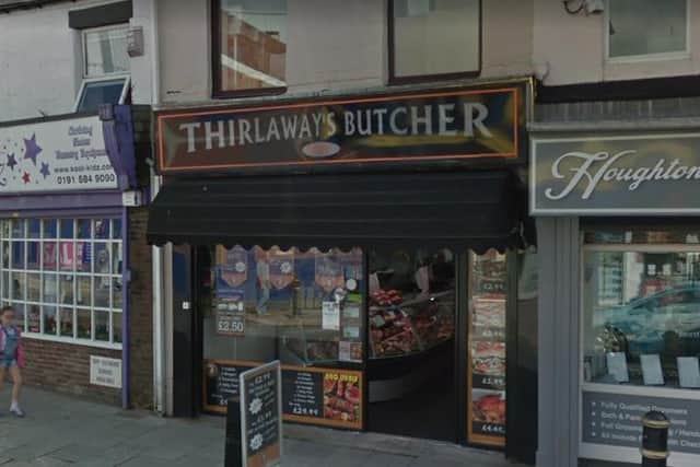 Thirlaway's Butcher was awarded a five star rating. Photo: Google Maps.