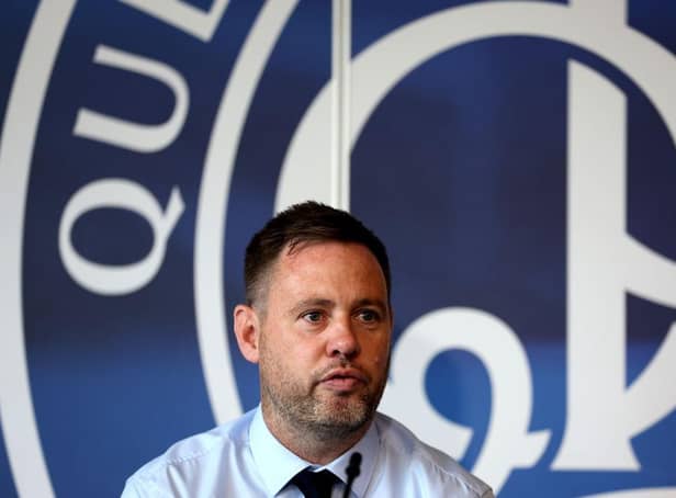 QPR head coach Michael Beale. (Photo by Bryn Lennon/Getty Images)