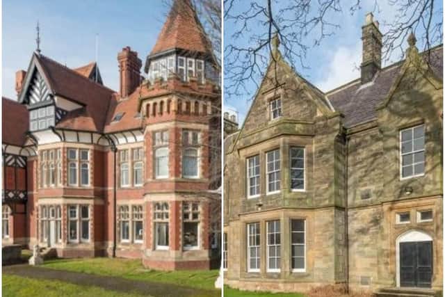 Langham Tower, left, and Carlton House are magnificent Victorian mansions. Formerly part of Sunderland High School, they are currently up for sale.