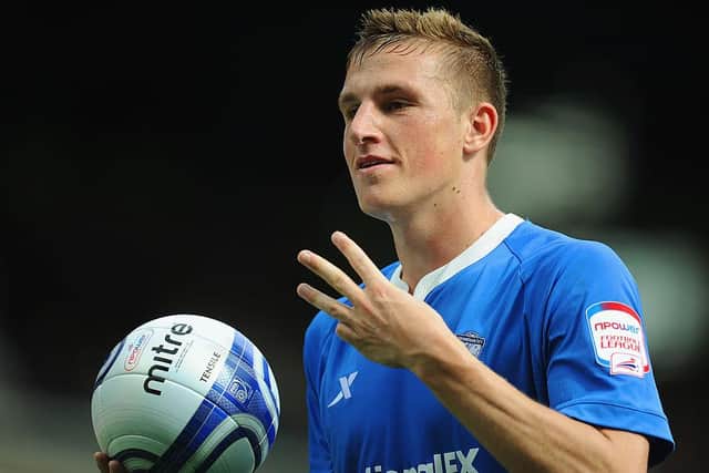 Chris Wood of Birmingham celebrates with the match ball after scoring a hat-trick during the npower Championship match between Birmingham City and Millwall at St Andrews on September 11, 2011 in Birmingham, England.  (Photo by Michael Regan/Getty Images)