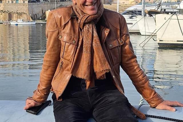 Richard E Grant visited Malta in the first episode of his new Channel 4 series, Richard E Grant's Modern Odyssey. (Picture: Emporium Productions)