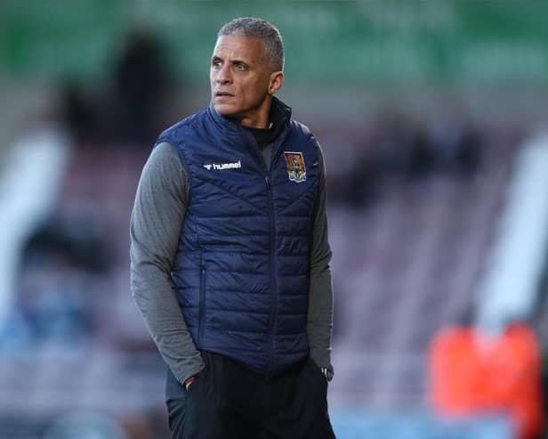 Northampton Town manager Keith Curle
