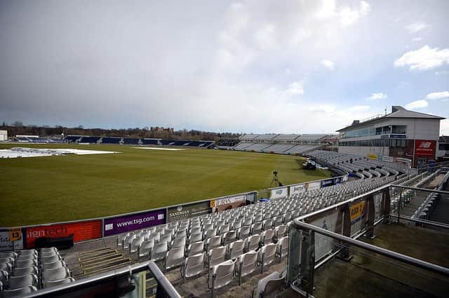 A general view of the Durham CCC's Riverside Stadium in Chester-le-Street.  (Photo by Nigel Roddis/Getty Images)
