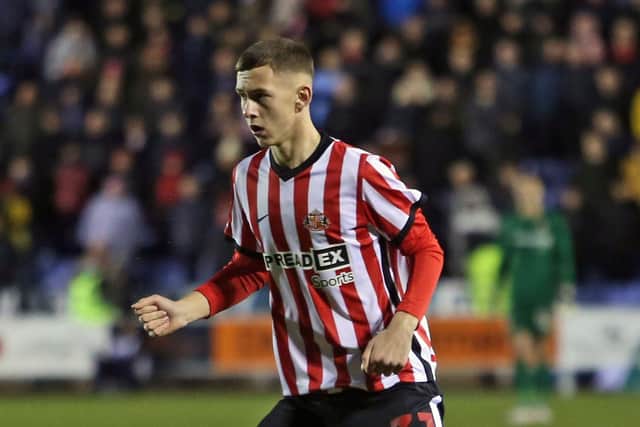 Sunderland youngster Chris Rigg.
