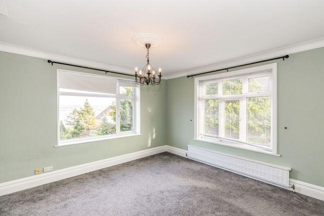 Inside one of the bedrooms.