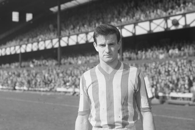 A 1962 photo of George Mulhall who made more than 289 appearances for Sunderland, including 125 consecutive games. The outside-left joined Sunderland in 1962 from Aberdeen, and was an ever-present in the team that secured promotion to Division One in 1964. Brian Hastings was among his Wearside Echoes fans.