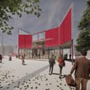 CGI of how proposed 'pavilion' at Keel Square, Sunderland, could look