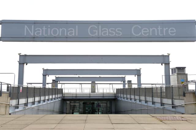 There's plans to relocate National Glass Centre within three years