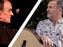 Martin Simpson, left and Martin Carthy play at the Fire Station on Sunday April 2.