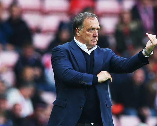 Advocaat was a manager who became well thought of at Sunderland