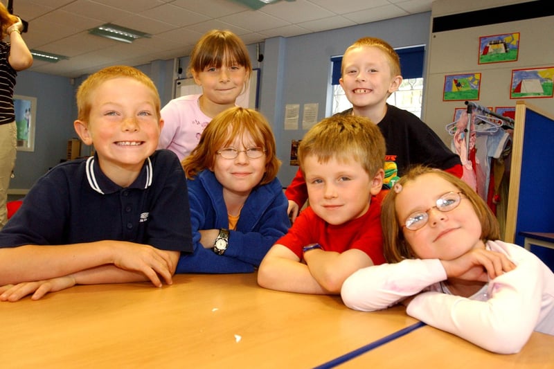 Smiles galore from these Sunderland youngsters on National Kids Day in 2005.