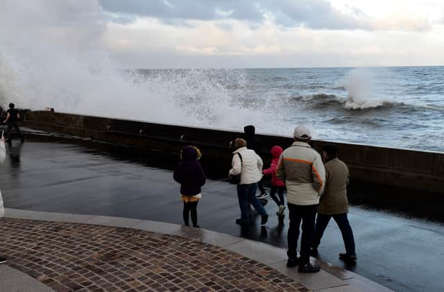 Storm Arwen is expected to bring high waves in coastal areas as the Met Office issues a red weather warning.