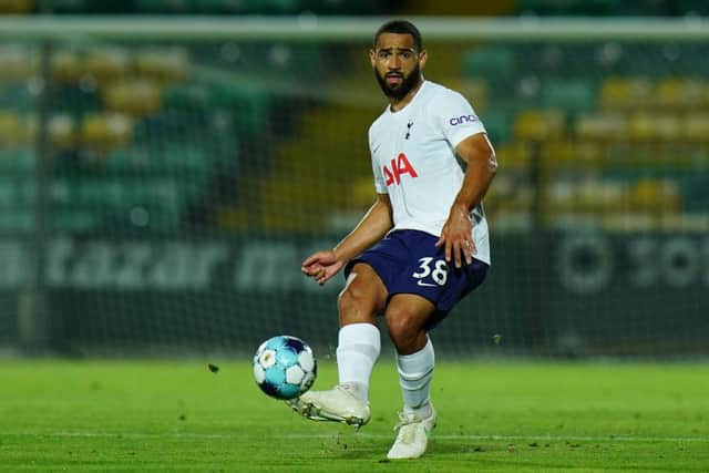 Newcastle United are targeting Tottenham Hotspur's Cameron Carter-Vickers (Photo by Gualter Fatia/Getty Images)
