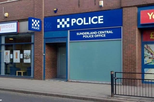 Sunderland Central Police Office, in Waterloo Place.