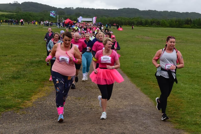 Around 1,500 participants were raising a combined total of £154,000 for Cancer Research UK in Sunderland.
