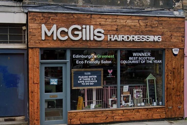 McGills Hairdressing can be found on Home Street.