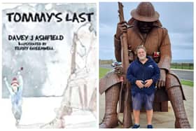 Author Davey Ashfield's Christmas books bring Tommy to life.