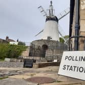 Polling station at Fulwell Windmill, Sunderland