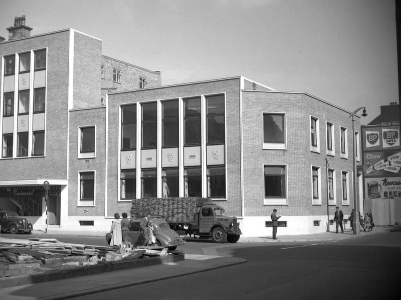 Who's for a pint at The Continental? It's pictured here in 1958 ahead of opening.