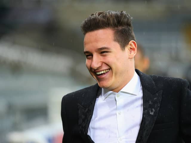 NEWCASTLE UPON TYNE, ENGLAND - DECEMBER 26:  Florian Thauvin of Newcastle United arrvies prior to the Barclays Premier League match between Newcastle United and Everton at St James' Park on December 26, 2015 in Newcastle upon Tyne, England.  (Photo by Ian MacNicol/Getty Images)