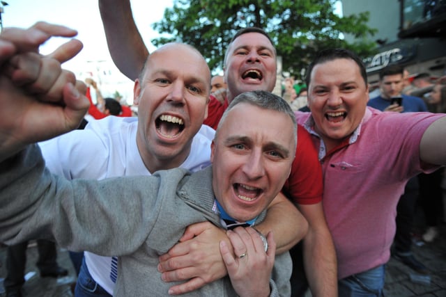 1-0 to the England! Are you in the picture?