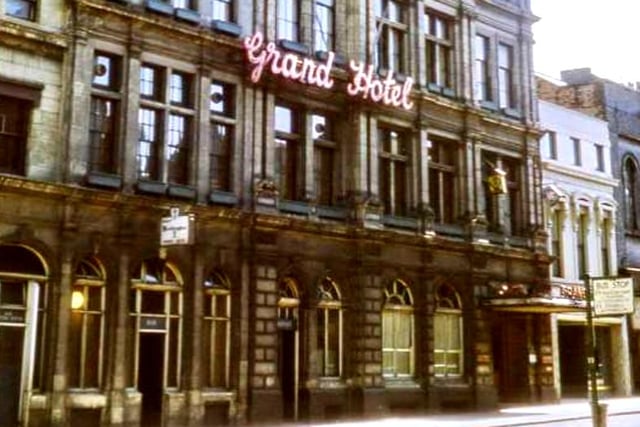 The Grand Hotel which stood for decades in Bridge Street. Photo: Ron Lawson.
