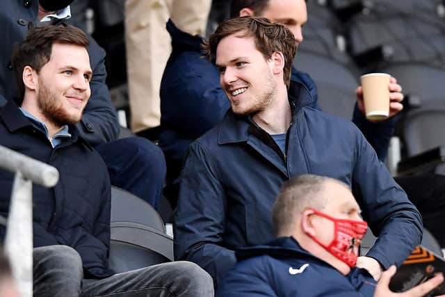 Maurice and Kyril Louis-Dreyfus at a recent Sunderland game