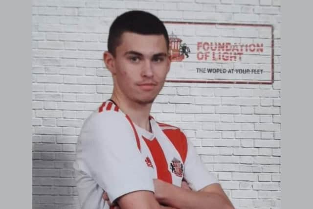 Luke Thomas hopes to move to the US as part of a partial scholarship.