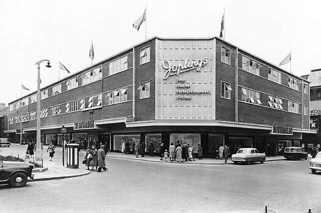 How the store looked in 1956