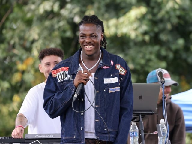 Visitors enjoyed a packed programme of performances throughout the day, alongside music skills workshops, DJ and music production activities. Pictured: Troy.