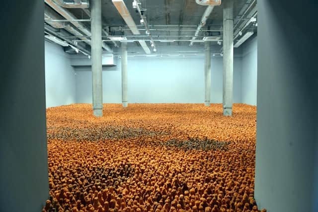 Sir Antony Gormley's Field for the British Isles features 40,000 clay figures